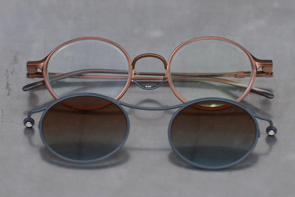 Rigards X TVA joint RG2000TVA stainless steel + pure titanium alloy 925 silver sunglasses series RG-RG2000TVA (A) -QTSHTMQTL bronze + dark gray frame transparent bronze blue